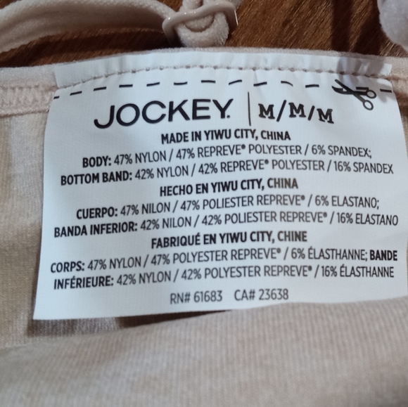 NWT 2pk Girls Jockey Bralettes - Picture 4 of 5